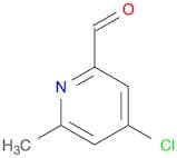 4-Chloro-6-methylpicolinaldehyde