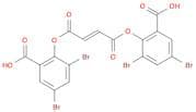 2-Butenedioic acid(2E)-, 1,4-bis(2,4-dibromo-6-carboxyphenyl) ester