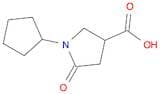 1-Cyclopentyl-5-oxopyrrolidine-3-carboxylic acid