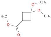 Methyl 3,3-dimethoxycyclobutanecarboxylate