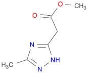 Methyl 2-(3-methyl-1H-1,2,4-triazol-5-yl)acetate