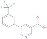 5-(3-Trifluoromethylphenyl)nicotinic acid