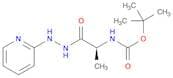 (S)-tert-Butyl (1-oxo-1-(2-(pyridin-2-yl)hydrazinyl)propan-2-yl)carbamate