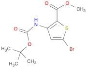 Methyl 5-bromo-3-((tert-butoxycarbonyl)amino)thiophene-2-carboxylate