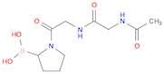 Boronic acid, B-[1-(N-acetylglycylglycyl)-2-pyrrolidinyl]-