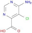 6-Amino-5-chloro-4-pyrimidinecarboxylic acid