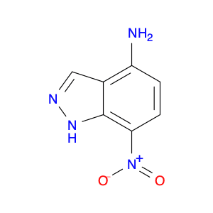 1H-Indazol-4-amine, 7-nitro-