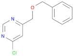 4-((Benzyloxy)methyl)-6-chloropyrimidine