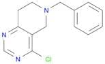 6-BENZYL-4-CHLORO-5,6,7,8-TETRAHYDROPYRIDO[4,3-D]PYRIMIDINE