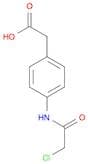 2-(4-(2-Chloroacetamido)phenyl)acetic acid