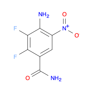 4-Amino-2,3-difluoro-5-nitrobenzamide