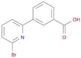 3-(6-BROMOPYRIDIN-2-YL)BENZOIC ACID