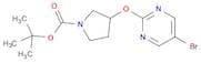 5-Bromo-2-(N-BOC-pyrrolidin-3-yloxy)pyrimidine