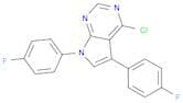 4-Chloro-5,7-bis(4-fluorophenyl)-7H-pyrrolo[2,3-d]pyrimidine