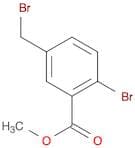 Methyl 2-bromo-5-(bromomethyl)benzoate