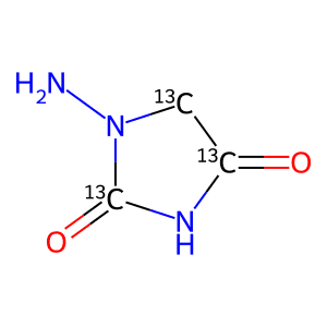 1-Amino-2,4-imidazolidinedione-13C3