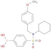 4-(N-Cyclohexyl-N-(4-methoxybenzyl)sulfamoyl)phenylboronic acid
