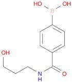 4-(3-Hydroxypropylcarbamoyl)phenylboronic acid