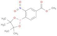 4-Methoxycarbonyl-2-nitrophenylboronic acid, pinacol ester