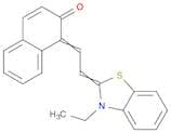 2(1H)-NAPHTHALENONE, 1-[2-(3-ETHYL-2(3H)-BENZOTHIAZOLYLIDENE)ETHYLIDENE]-