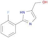2-(2-FLUOROPHENYL)-1H-IMIDAZOL-5-YL]METHANOL