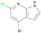 4-Bromo-6-chloro-1H-pyrrolo[2,3-b]pyridine