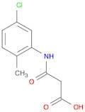 3-[(5-chloro-2-methylphenyl)amino]-3-oxopropanoic acid