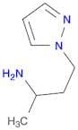 4-(1H-Pyrazol-1-yl)butan-2-amine