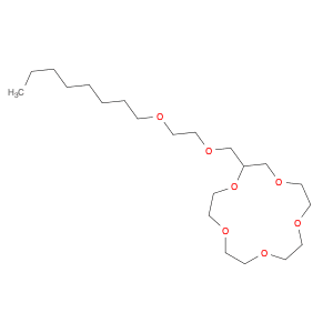 1,4,7,10,13-Pentaoxacyclopentadecane, 2-[[2-(octyloxy)ethoxy]methyl]-