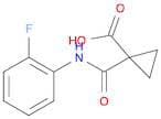 1-((2-Fluorophenyl)carbamoyl)cyclopropanecarboxylic acid