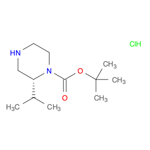 (R)-tert-Butyl 2-isopropylpiperazine-1-carboxylate hydrochloride