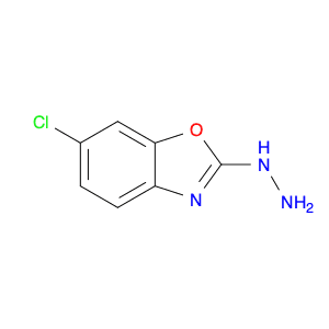 Benzoxazole, 6-​chloro-​2-​hydrazinyl-