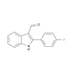 2-(4-Fluorophenyl)-1H-indole-3-carbaldehyde