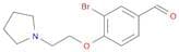 3-Bromo-4-(2-pyrrolidinoethoxy)benzaldehyde