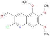 2-Chloro-5,6,7-trimethoxyquinoline-3-carbaldehyde