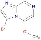 Imidazo[1,2-a]pyrazine, 3-bromo-5-methoxy-