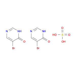 5-Bromopyrimidin-4(3H)-one sulfate(2:1)