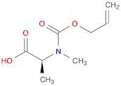 (2S)-2-{methyl[(prop-2-en-1-yloxy)carbonyl]amino}propanoic acid