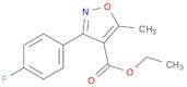 Ethyl 3-(4-fluorophenyl)-5-methylisoxazole-4-carboxylate