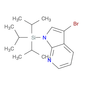 3-Bromo-1-[tris(1-methylethyl)silyl]-1H-pyrrolo[2,3-b]pyridine