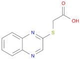 2-(2-Quinoxalinylsulfanyl)acetic acid