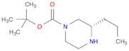 1,1-Dimethylethyl (3S)-3-propyl-1-piperazinecarboxylate
