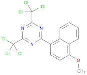 2-(4-Methoxynaphthalen-1-yl)-4,6-bis(trichloromethyl)-1,3,5-triazine