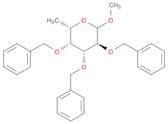 (3S,4R,5R,6S)-3,4,5-Tris(benzyloxy)-2-methoxy-6-methyltetrahydro-2H-pyran