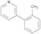 Pyridine, 3-(2-methylphenyl)-