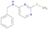 Benzyl-(2-methylsulfanyl-pyrimidin-4-yl)-amine