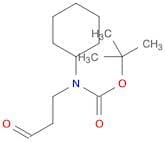 tert-Butyl cyclohexyl(3-oxopropyl)carbamate