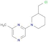 2-[3-(Chloromethyl)piperidino]-6-methylpyrazine