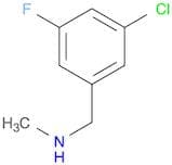 3-CHLORO-5-FLUORO-N-METHYL-BENZENEMETHANAMINE