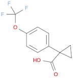 1-(4-(trifluoromethoxy)phenyl)cyclopropanecarboxylic acid